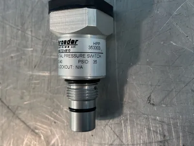 Used SCHROEDER INDUSTRIES LLC MS1240 Pressure Switches Ohio US | HGR 24 #1084785