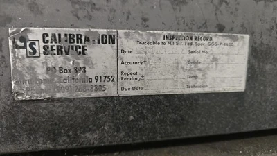 PRECISION Granite Table Surface Inspection Plate 36 x 24 x 4-1/4