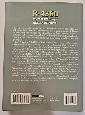 R-4360: PRATT & WHITNEY'S MAJOR MIRACLE By Graham White - Hardcover