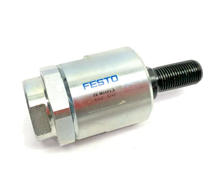 Used Festo Self-Aligning Rod End Coupler M16 x 1.5 6142 Parts (Hydraulics and Pneumatics) Michigan US | Maverick Industrial Sales #1514721