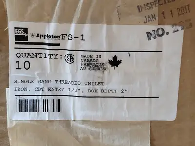 USED APPLETON FS-1