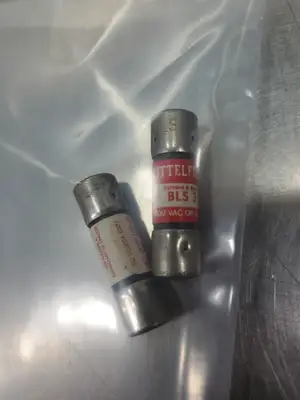 USED Littelfuse BLS-3 Fuse, 3A, 600VAC, Lot of 2