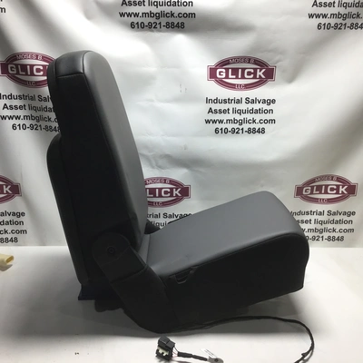 Dodge Front Center Jump Seat Console Black Grey Cloth