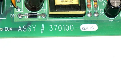 USED VIDEOJET SP370400-01 CONTROL BOARD 370100-REV.PG, 370743-AB