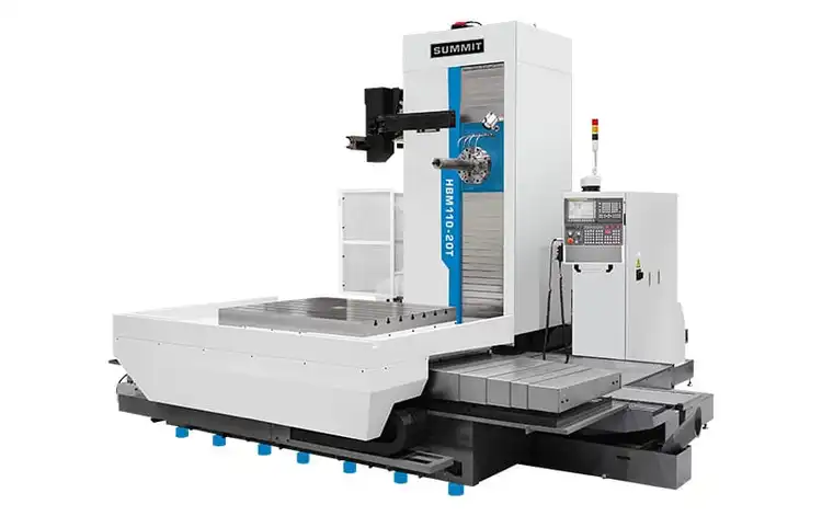 New | in-Stock SUMMIT HBM 110-20T / 30T CNC Horizontal Table Type Boring Mills Georgia US | The Equipment Hub #1402435