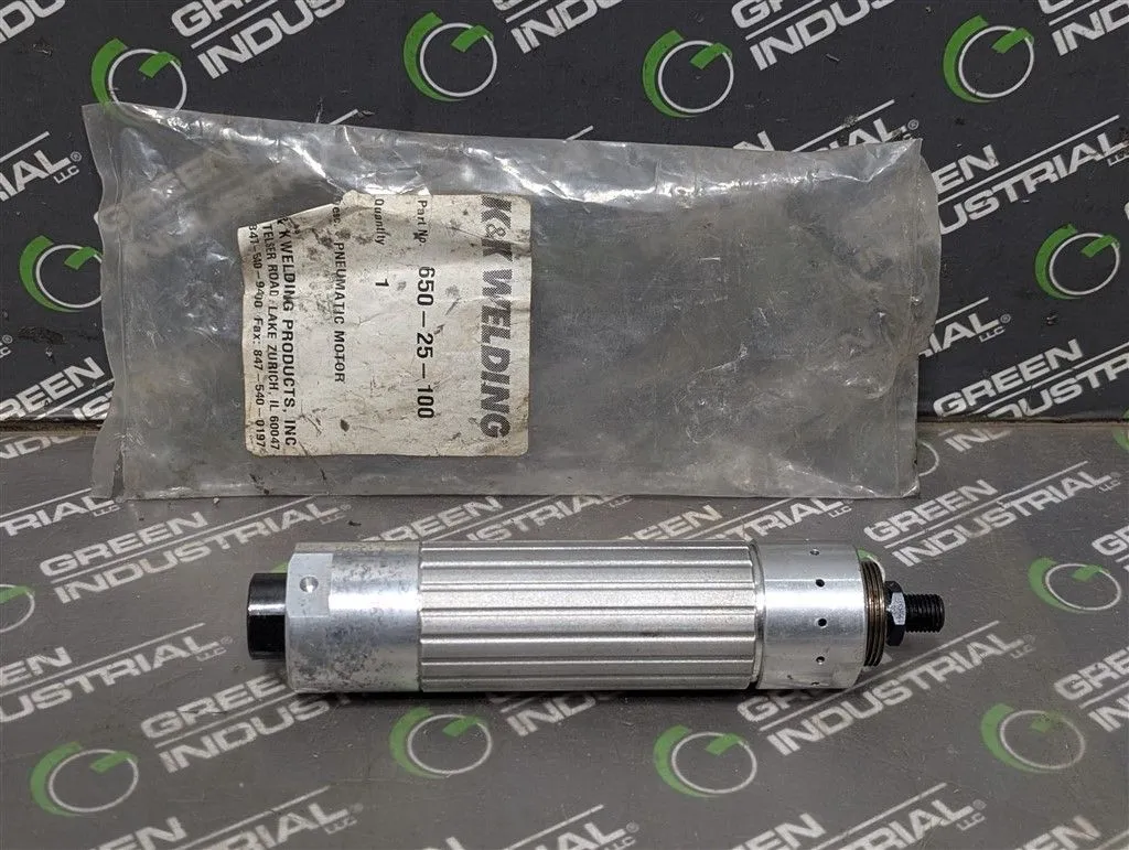 K&K Welding 650-25-100 Pneumatic Motor New
