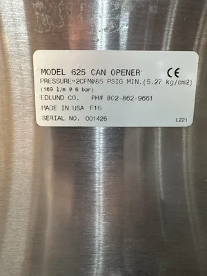 USED EDLUND 625