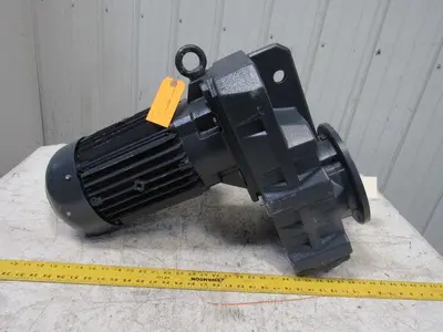 Bauer BF50-24/D11LA4/SP 5.5KW Gearmotor Hollow Shaft  10.86:1 Ratio 230/460V