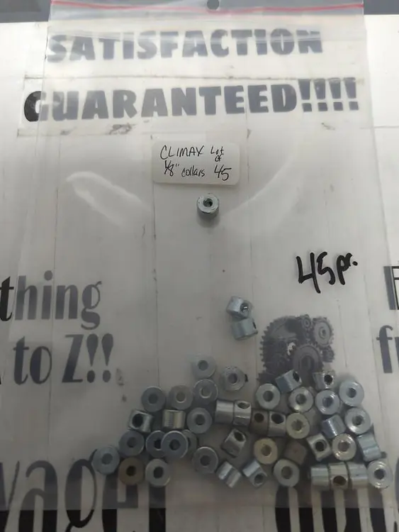 New | in-Stock CLIMAX 1/8" Shafts Ohio US | Surplus Asset Holdings #1234514