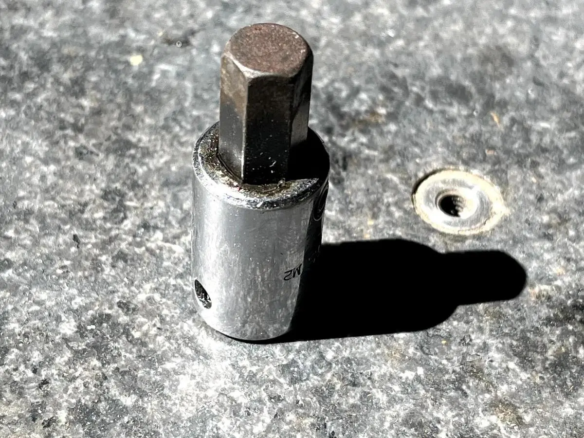 Mac Tools USA 3/8" Drive 3/8" SAE Hex Bit Chrome Socket Driver X126DS