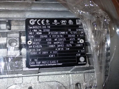Used NORD DRIVE SYSTEMS SK80LP/4 CUS TW  92372.1ABDH80LP/4 Motors (misc) Ohio US | HGR 24 #1128404