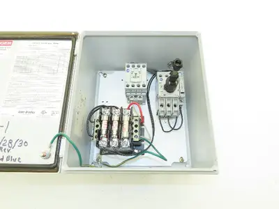 Allen Bradley 103H-NX1D Combination Motor Starter Control Panel 208V/120V