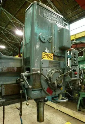 4' x 11" CINTI-BICKFORD, 14-1500 RPM, 5 M.T., Extra Height, 7-1/2 HP, Nice