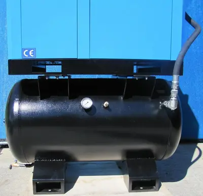2025 Maximus 15 HP 63 CFM Rotary Screw Air Compressor 230V 3 Phase With 80G Tank