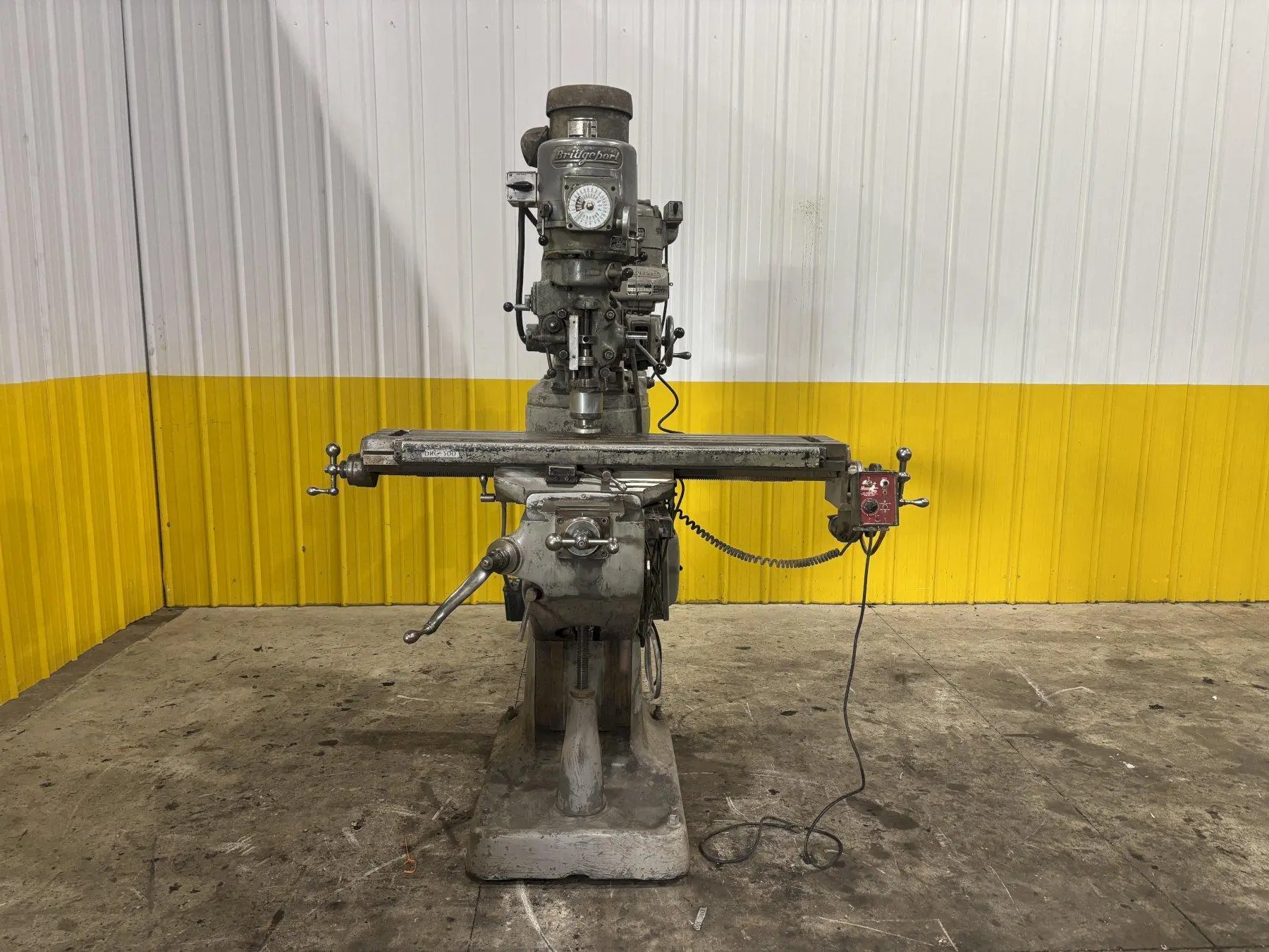 1.5 HP BRIDGEPORT VERTICAL RAM TYPE MILL & SLOTTING HEAD: STOCK #23195