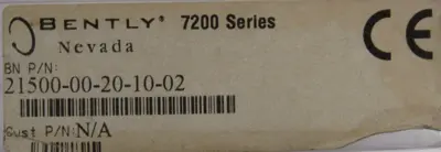 NEW BENTLY NEVADA 21500-00-20-10-02 PROXIMITY SENSOR 2150000201002