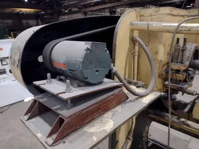 45 TON X 6' CHICAGO D&K MODEL #56-A MECHANICAL PRESS BRAKE WITH CNC BACK GAUGE: STOCK #19652