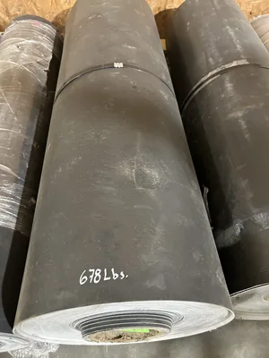 New 6 Rolls 59.5″ Smooth Top Rubber Conveyor Belt 3mm x Approx. 700′