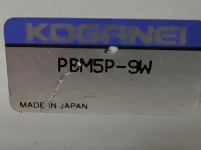 Used KOGANEI PBM5P-9W Valves/Fittings Michigan US | Ideal Machinery #1310481