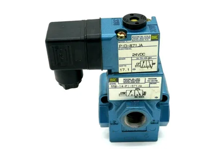 NEW MAC VALVE 55B-14-PI-871JA SOLENOID VALVE 55B14PI871JA