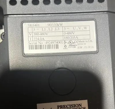 Used CONTROL TECHNIQUE SK6401 Variable Speed Drives Ohio US | Surplus Asset Holdings #1207128