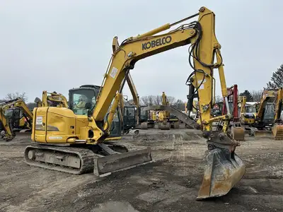 Used 2016 KOBELCO SK85CS-3E Crawler Excavators | Abele Tractor #1342778