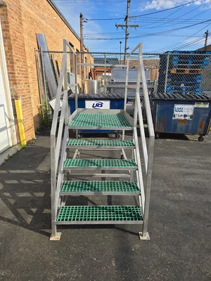 USED CUSTOM BUILT Stainless Steel Stairs