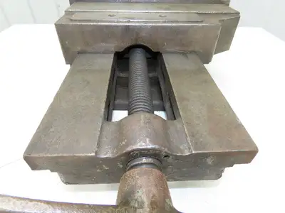 Large Milling Machine Shaper Work holding Vise 15.75" Jaws 12.5" Opening
