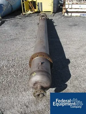 USED Industrial Process Equipment 12" X 18' IND. PROCESS EQUIP COLUMN, 304 SS, FV