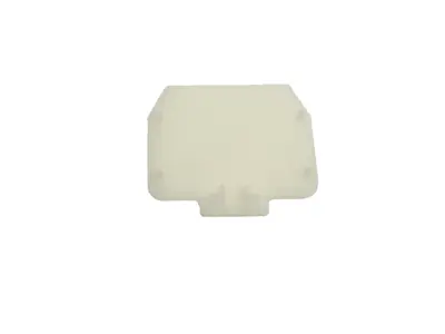 1492-NM36 | Allen Bradley  Ser. B Terminal Block End Barrier, White, BOX OF 50 - New – Open box