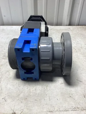 Spears 3″ Ball Valve CPVC Air  To Spring Actuator; 24202J101-030-A