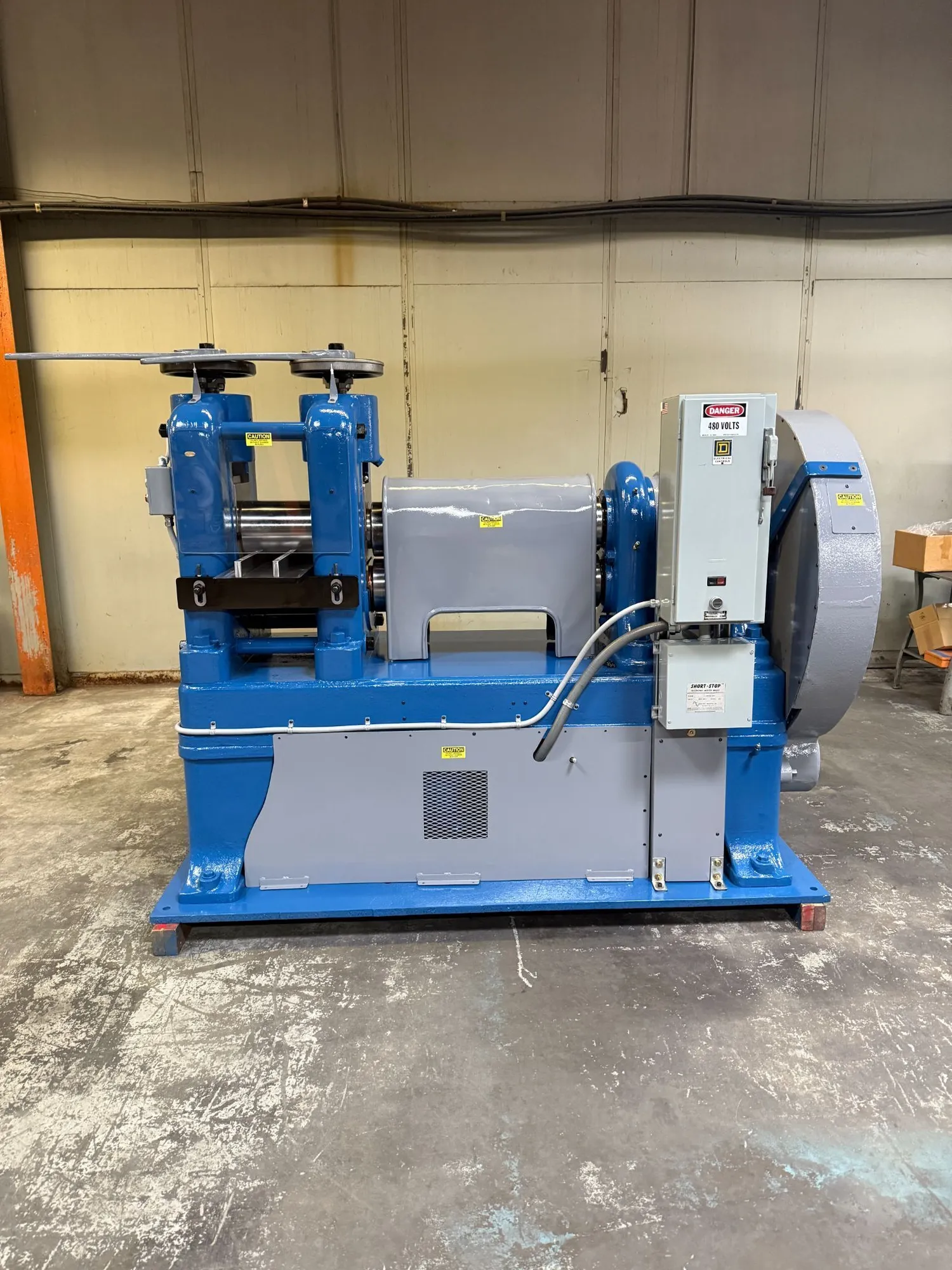 NEW STANDARD MACHINERY 6" X 10" 2-HIGH ROLLING MILL