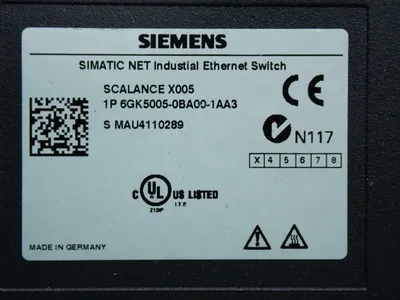 USED SIEMENS 6GK50050BA001AA3