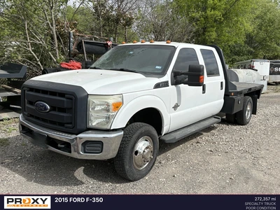 Used 2015 FORD F-350 Flatbed Trucks Texas US | Proxy Equipment #1383144