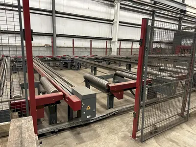 41" X 18" VOORTMAN BEAM LINE, VB1050 SAW,  V630DRILL & V808 PLASMA COPER ROBOT, NEW 2016: STOCK 20792
