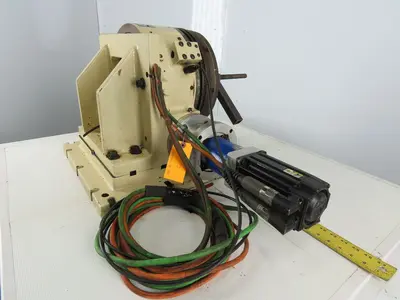 Bourn & Koch 12" Precision Roto-Grind Motorized Vertical Rotary Table Positioner