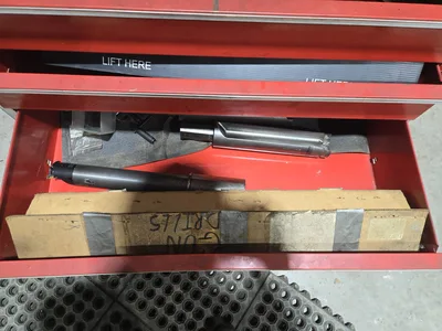Toolbox and Contents; Lathe Tooling