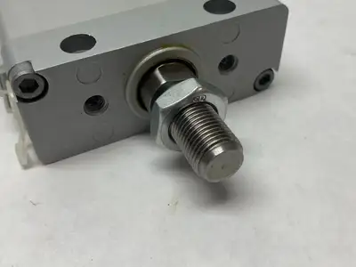 New | in-Stock FESTO FLAT-BODY PNEUMATIC CYLINDER 200MM STROKE Pneumatic Cylinders | Maverick Industrial Sales #1110680