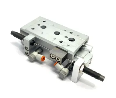 MXS12L-40 | SMC  Pneumatic Guided Cylinder Slide Table 12 Bore Size 40mm Stroke - Used