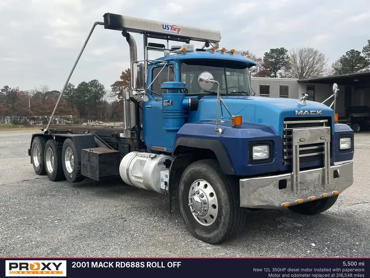 Used 2001 MACK RD688S ROLL OFF Garbage trucks Virginia US | Proxy Equipment #1381225