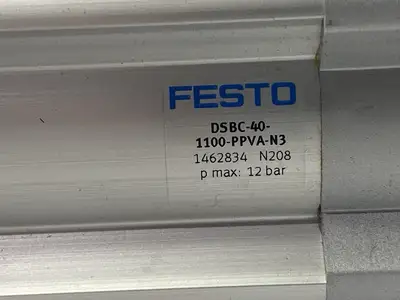 DSBC-40-1100-PPVA-N3 | Festo  Pneumatic ISO Cylinder 40mm Bore 1100mm Stroke - Used
