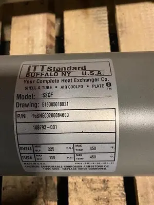 USED ITT STANDARD SSCF