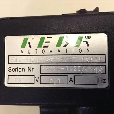 USED KEBA HT2-SCHLUSSELSCH.19631