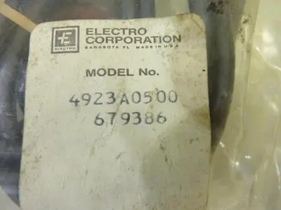 NEW ELECTRO CORP 4923A0500