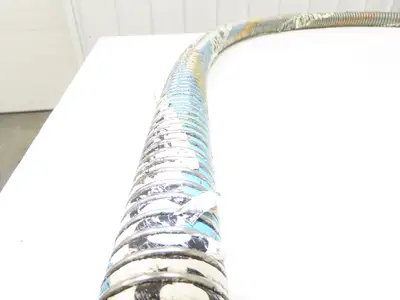 Wilcox 1.5"x 12' Flexible Chemical Transfer Hose Camlok Ends