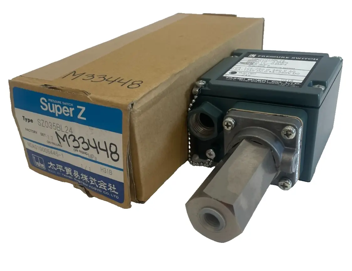 NEW TAIHEI SZ035BL24 PRESSURE SWITCH 24V