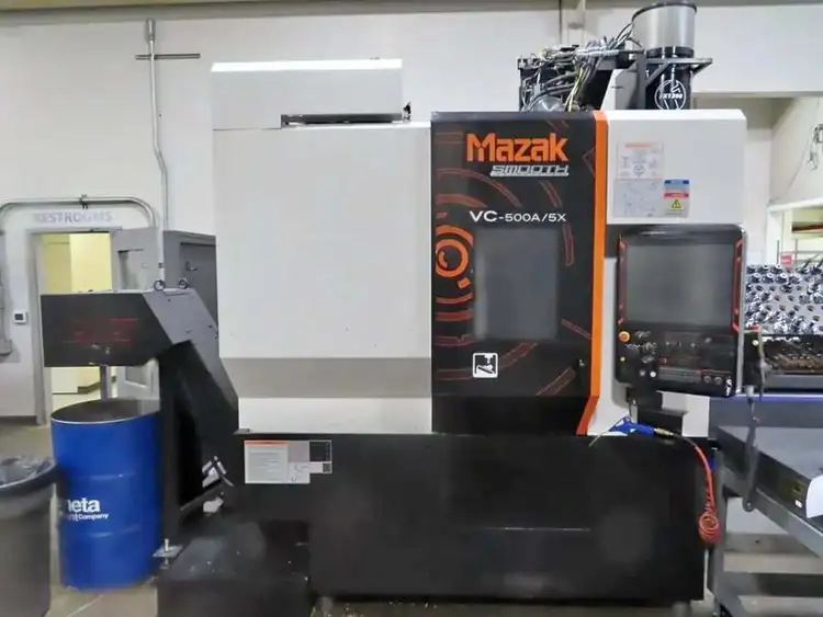 Used 2022 MAZAK VC-500A/5X Vertical Machining Centers (5-Axis or More) Ohio US | Toolquip, Inc. #921565