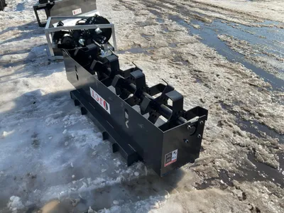 Used JCT HYDRAULIC ROTOTILLER SKID STEER ATTACHMENT Rotary Tillers Michigan US | Miedema Asset Management Group #1328939