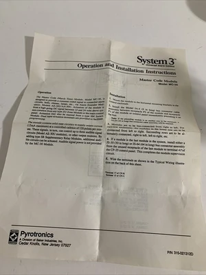 NEW System 3 MC-30