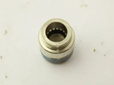 ATP B38-03MH Male Straight Fitting 3/8" Push Tube 3/8" Male NPT Brass Lot of 9